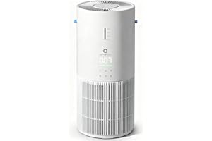 Airthereal AEH300 Purificateur d'air 2 en 1 avec humidificateur pour grande pièce jusqu'à 300 m², filtres à 3 étapes, moniteu
