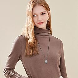 EUDORA Harmony Necklace Pregnancy Silver Plated