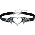 Collana Cuore Alchimia - Nocte Amor | Choker Gotico Donna Alchemy Gothic FS17800