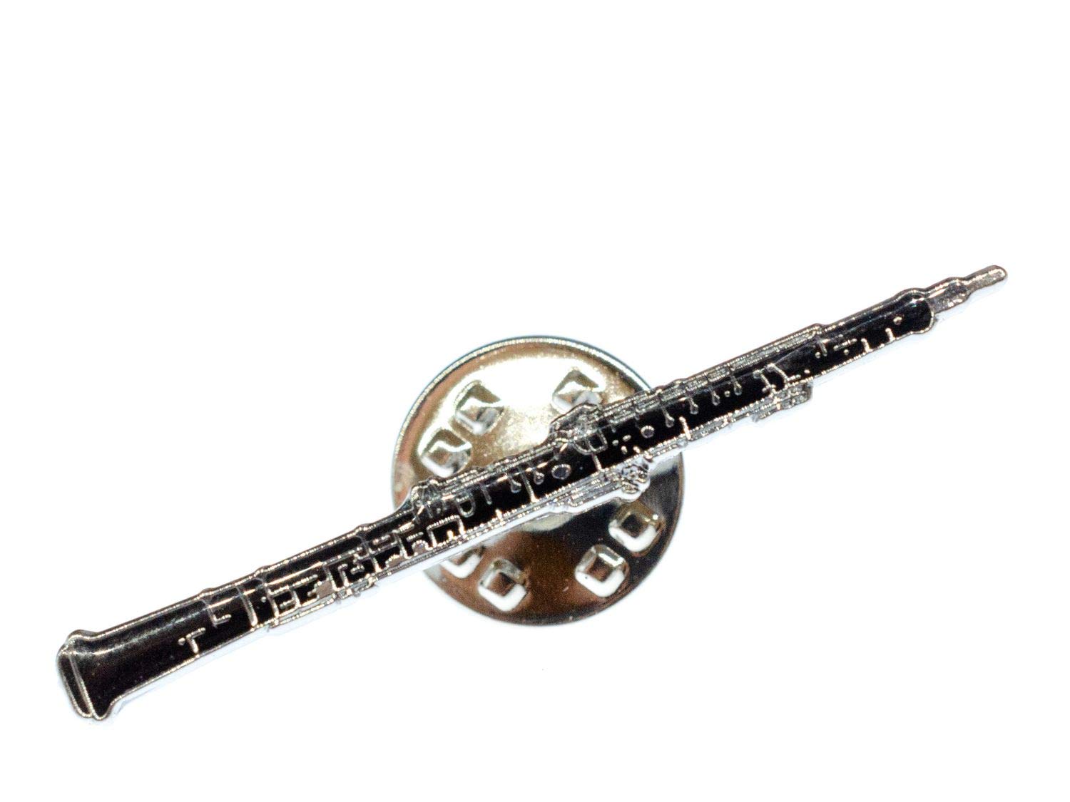 Oboe Brooch Miniblings Pin Badge Button Musician Instrument Jazz Flute Mini