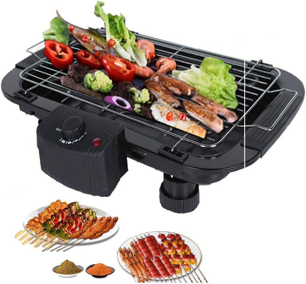 Review Indoor Portable BBQ Barbecue,Portable Electric Grill,Electric