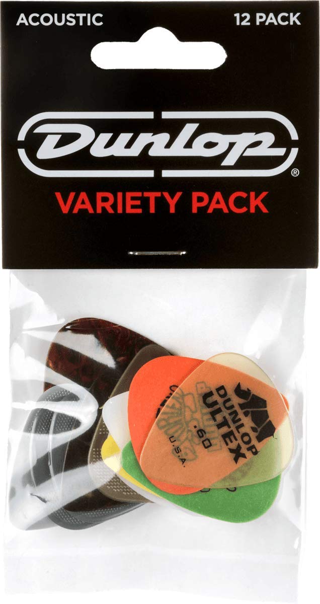 Dunlop Picks - Variety - PVP112 Acoustic - Pack 12