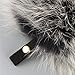 FURTALK Fur Pom Pom Keychain Bag Charm Fur Handbag Charms Original