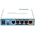 Mikrotik RouterBoard RB951Ui-2nD hAP Homes or Offices 2.4GHz Access Point 5-Ports PoE OSL4 USB for 3G/4G