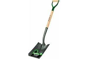 Truper 31187 Tru Tough Square Point Shovel, D-Handle, 30-Inch