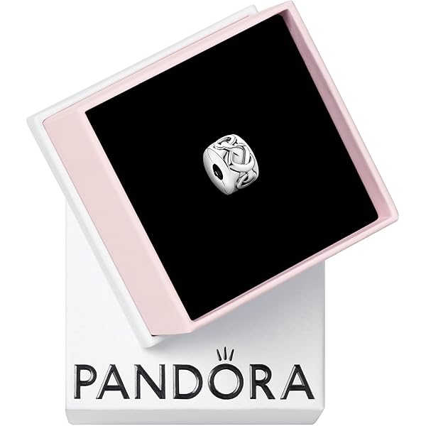 Amazon.com: Pandora Double Lined Pavé Clip Charm