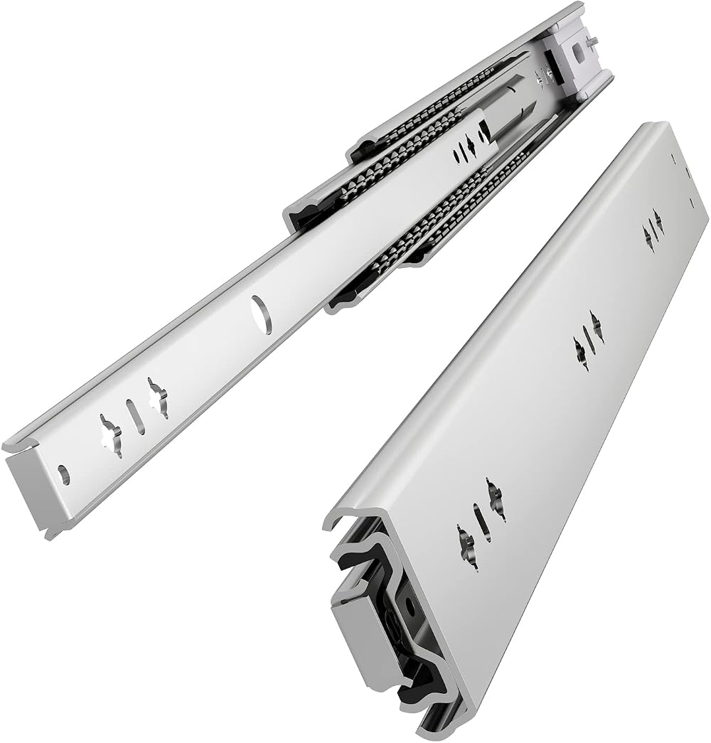 VADANIA 800mm Soft Close Heavy Duty Drawer Slides 120kg 3-Fold Ext