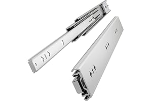 VADANIA 26" Soft Close Heavy Duty Drawer Slides, #VK2053, Up to 265lb Load Capacity, 3-Fold Full Extension, Ball Bearing, Sid