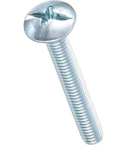 thumbnail image 2 of 50-Pack #8-32 X 1-1/4" Pan Head Phillips Machine Screws, Steel Zinc Plated, Grade 2 2 of 5