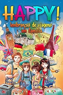 Livro HAPPY!: lembranças de viagens em família