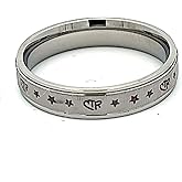 J126 Size 4-10 Aries Ring Choose the Right Stainless Steel Mormon One Moment In Time LDS CTR