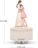 WJYIKEE Music Box Mum Gifts Daughter Gift from Mother Funny Sculpted Figure view 2