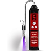 Aprvtio WJL-6000PRO Refrigerant Leak Detector with UV &amp; LED Light for HVAC | High Sensitivity for R134a R22 R410A Freon Leak Detector,Car AC Leak Detector for CFC HCFCs,Automotive AC Leak Detection