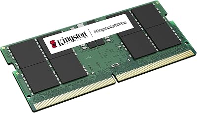 Kingston 8GB DDR5 5200MT/s SODIMM CL42 Non-ECC Laptop Memory KVR52S42BS6-8