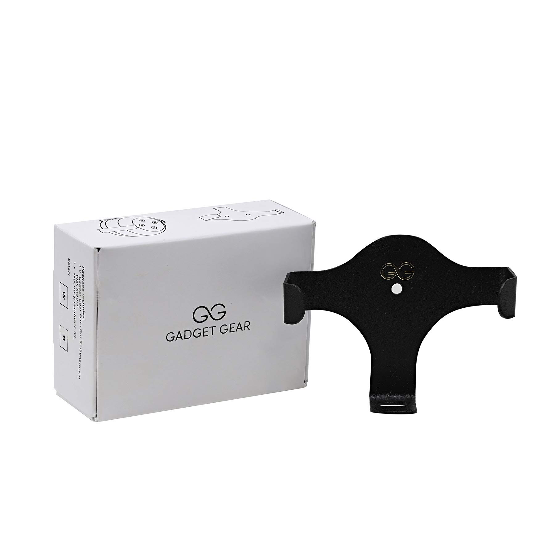 Wall Mount for Google Home Mini, Nest Mini Speaker Holder Bracket Accessories (Black)