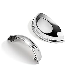 CABDM 2 Pack 3" Drawer Pulls Polished Chrome