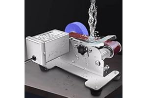 Electric Knife Sharpener Automatic Household Waterproof Belt Sander Multi-Function Wet Knife Sharpening Machine 5000-10000RPM