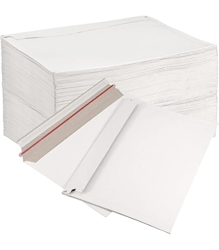 9x12 Envelopes Rigid Mailers 100-Pack Stay Flat Photo Document
