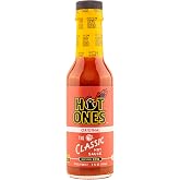 Hot Ones The Classic Hot Sauce Made With Natural Ingredients &amp; Strong Flavors From Organic Chile De Arbol Peppers, 5 fl oz Bottle (1-Pack)
