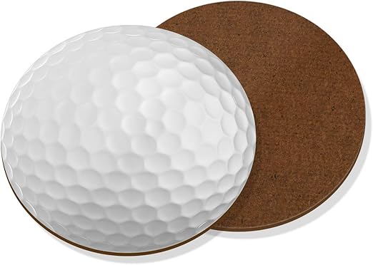 Pelota Golf Posavasos Bebidas Tapete: Amazon.es: Hogar