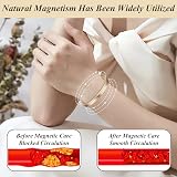 Vicmag Copper Magnetic Bracelet for Women Ultra Strength 6 Magnets Adjustable view 5