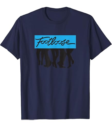 Amazon.com: Footloose Dance Dance 80's Logo T-Shirt : Clothing