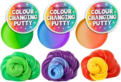 D.A.Y. Republic Colour Changing Slime Putty 20g Random Colour