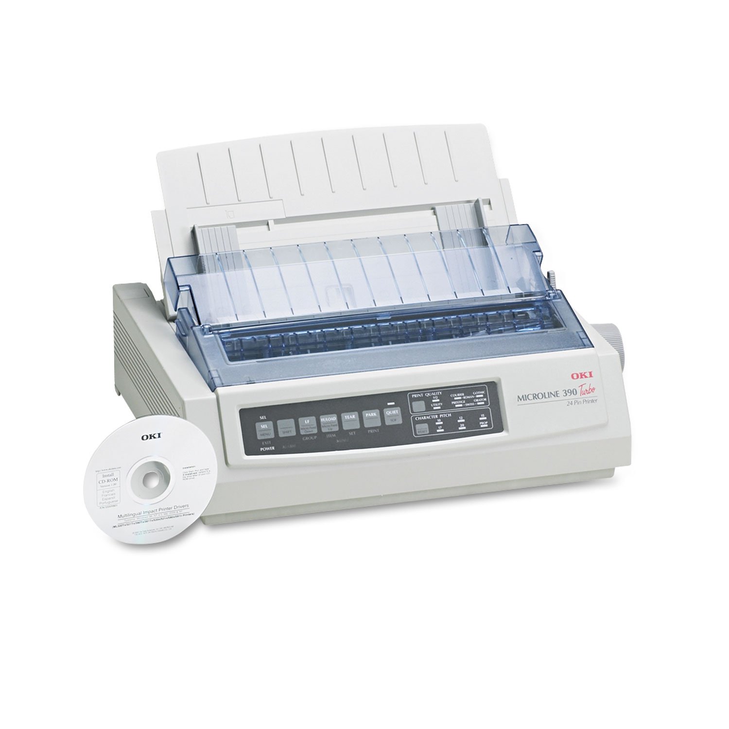 Amazon.com: Oki 62411901 MICROLINE 390 Turbo Dot Matrix Printer: Electronics