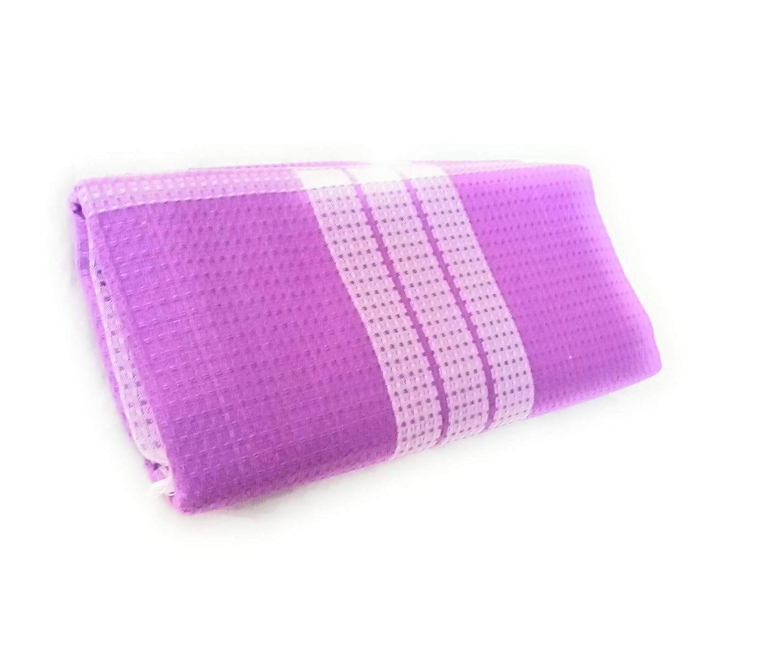 Khadi Cotton bath towels Waffle Multicolor Cotton Bath Towels, Multi