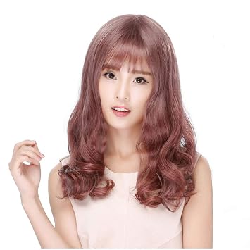 Amazon Com Wig Female Long Hair Curly Hair Big Waves Fluffy