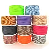 Paracord Planet Micro Cord: 1.18mm Diameter 125 Feet Spool of Braided Cord - Available in a Variety of Colors, Made in the USA