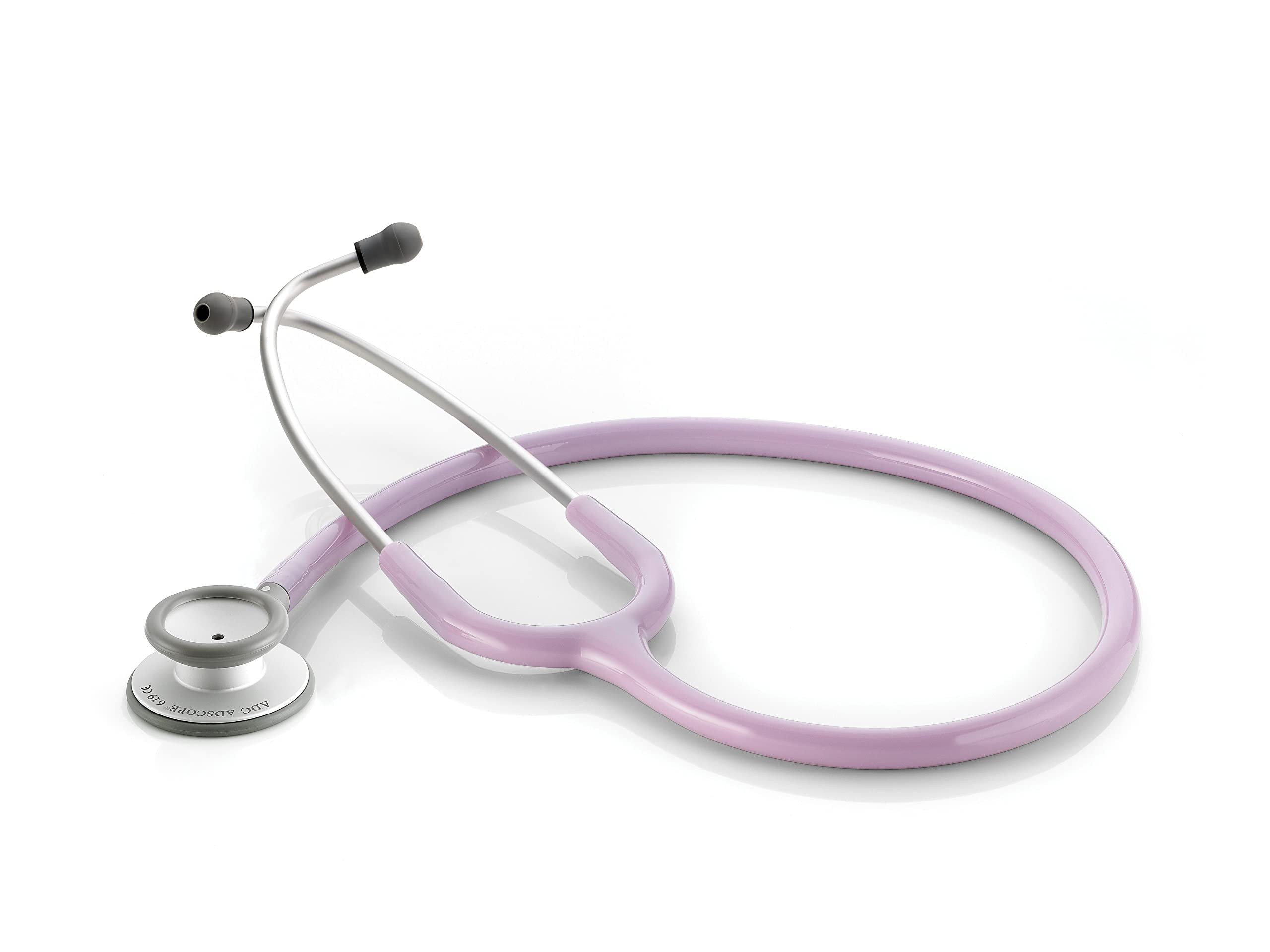 ADC Adscope Lite 619 Ultra Lightweight Clinician Stethoscope with Tunable AFD Technology, Lavender