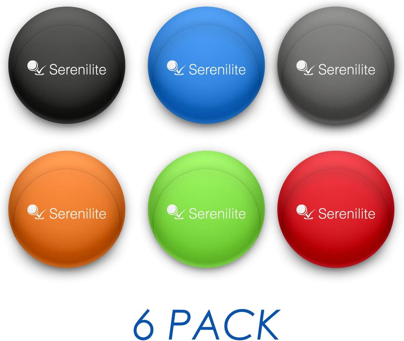 Serenilite Hand Therapy Stress Ball - Optimal Stress Relief - Great for Hand Exercises and Strengthening