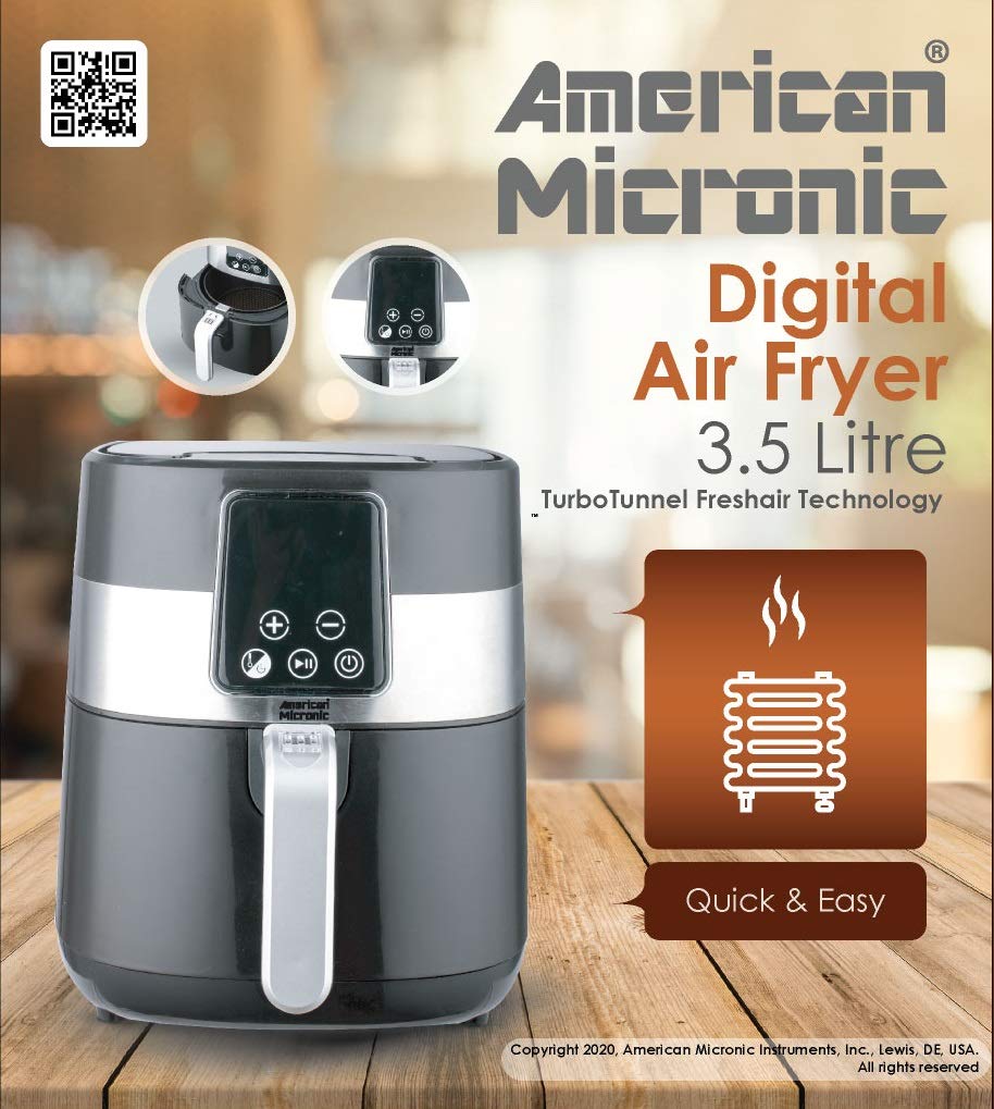 American Micronic Digital Air Fryer - AMI-AF1-35CLDx