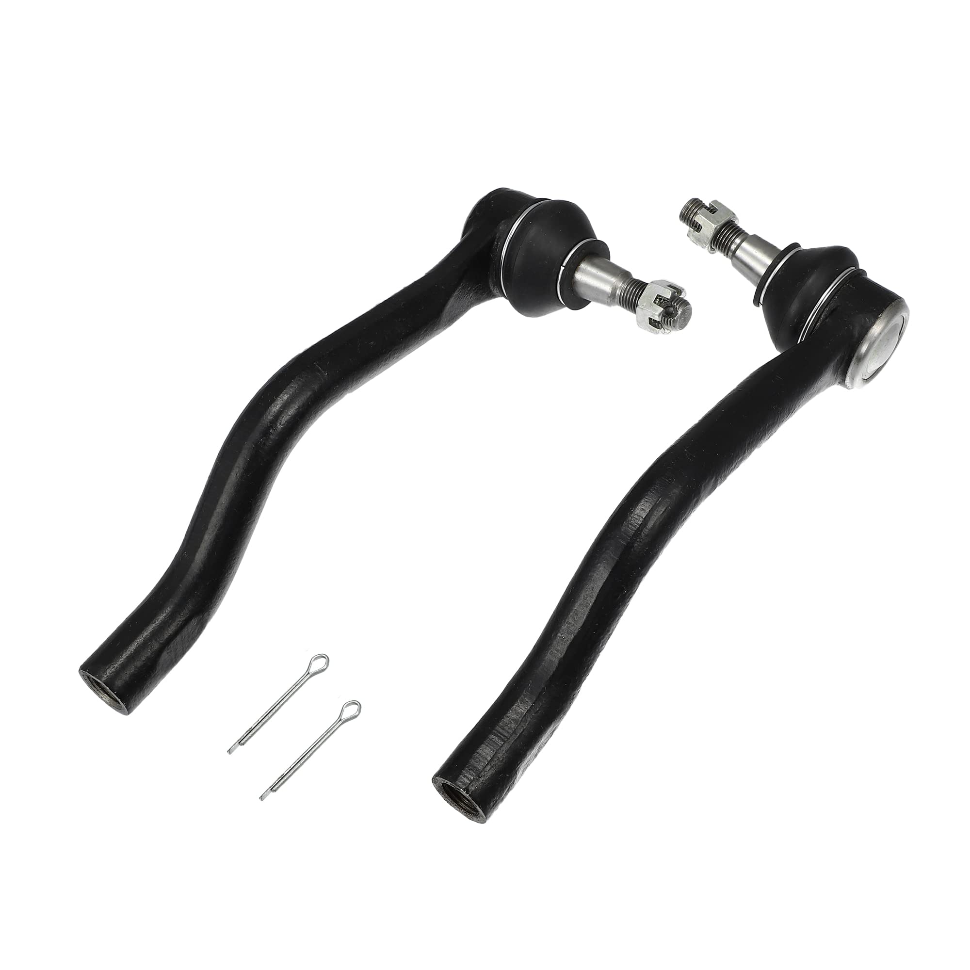 Photo 1 of X AUTOHAUX 2pcs Front Outer Tie Rod End Links Suspension Steering Tie Rod End ES800357 ES800358 for Nissan Altima 2007-2015 for Nissan Maxima 2009-2018
