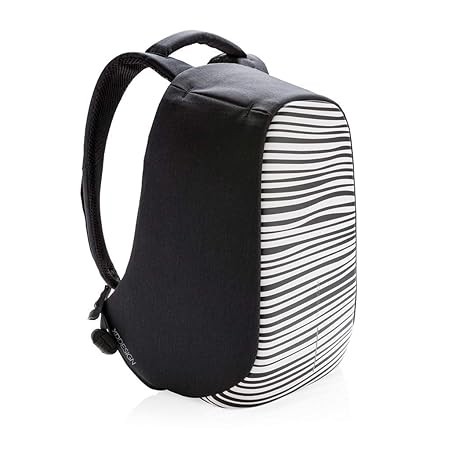 XD Design Bobby Compact Print Anti-Diebstahl Laptop Rucksack USB Zebra (Unisex)