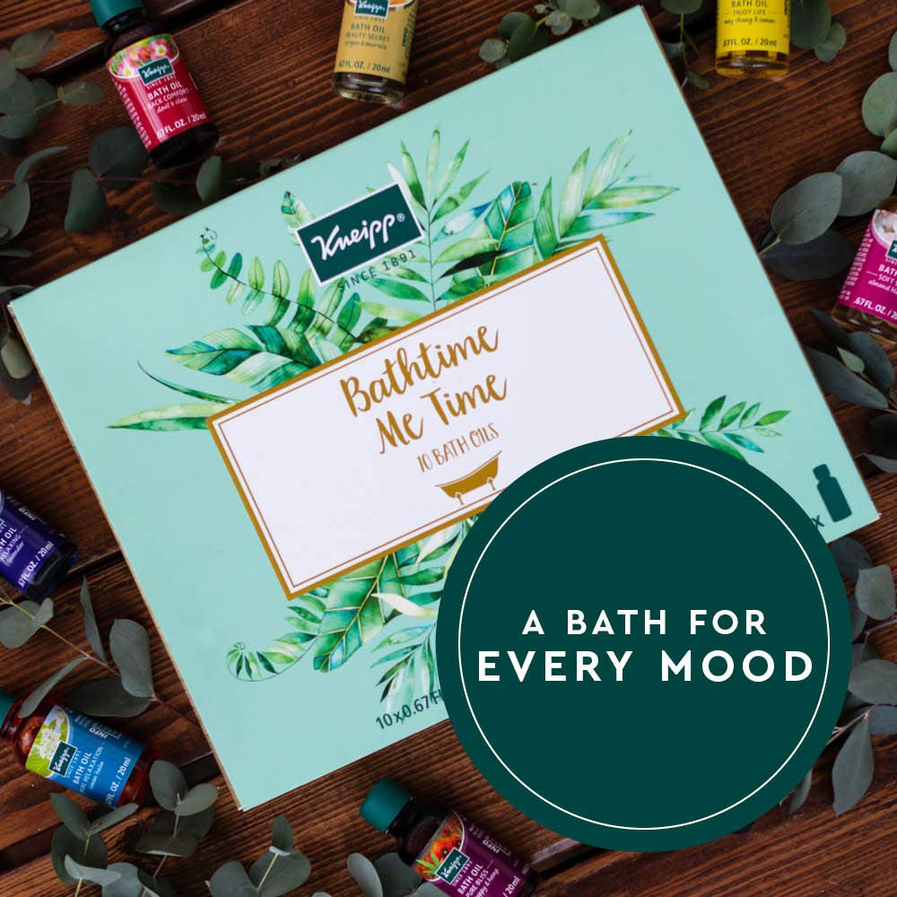 Kneipp Herbal Bath Oil Gift Set of 10 Travel Size Oils : Beauty