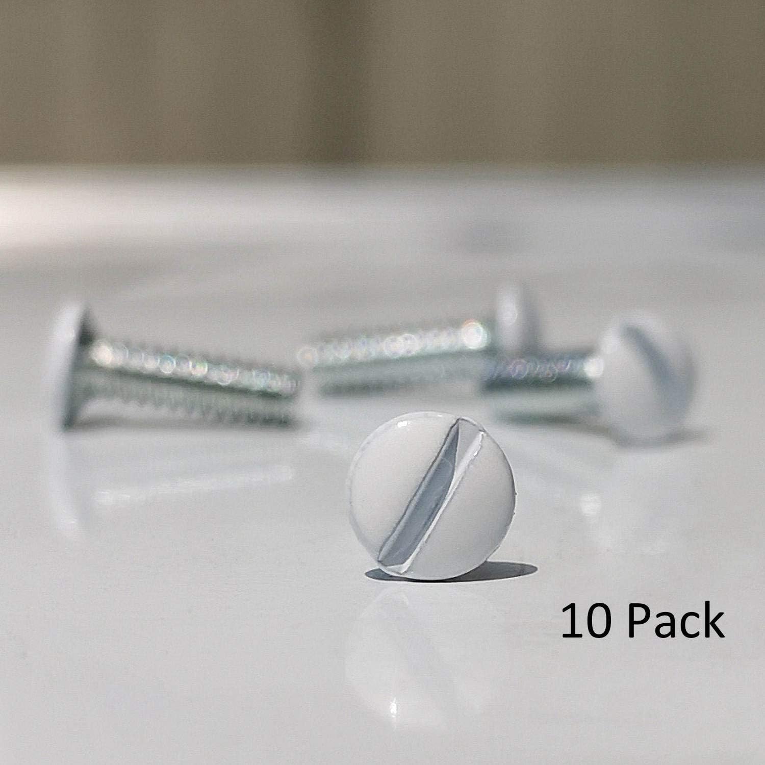 Wall Plate Screws, ILIVABLE 1/2" Wallplate Switch Panel Mounting Screws