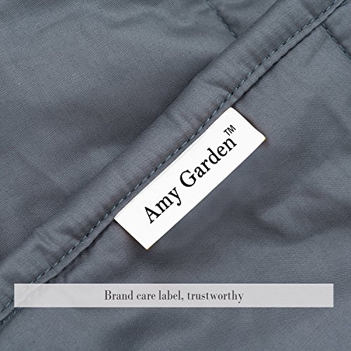 image for Amy Garden Weighted Blanket for Anxiety, ADHD, Autism, Insomnia or Str
