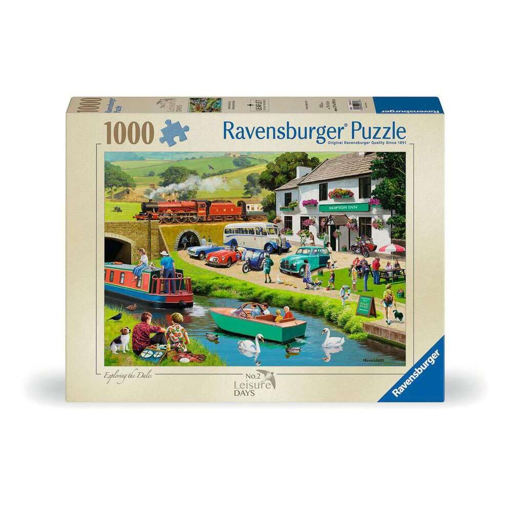Ravensburger Leisure Days No.2 Exploring the Dales 1000 Piece Jigsaw Puzzles for Adults and Kids Age 12 Years Up
