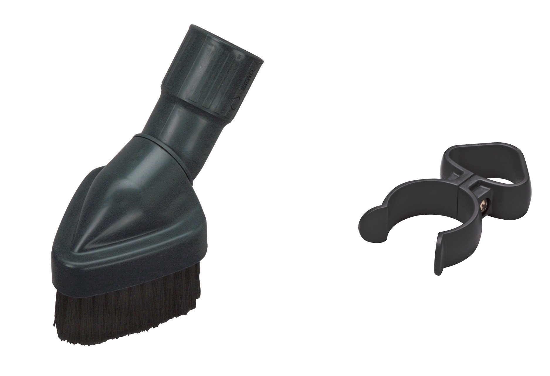 SEBO 1094ER Dusting Brush and Clamp - Suitable For BS36/BS46/X Series Models