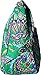 Vera Bradley Carryall Crossbody Emerald Paisley One Size