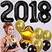 Black 21st Birthday Decorations – Large, Pack of 29 | 21st Birthday Balloons | 21 Birthday Decorations | 21 Black Balloons | 21st Birthday Black | 21 Birthday Party Supplies Kit for 21 Year Old