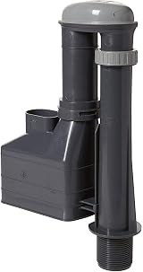 Wirquin Macdee Metro Rapid DSY8825 Oblong Siphon 8 Inch Grey White Cistern Flush view 3