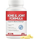 widraw Shield Bone and Joint Formula - Enhanced Bone Support & Bone Health Supplement with Vitamin D3 & K2, 60 Capsules (1)