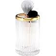 Nicole Miller - Tumbler, Glass Countertop Accessories (Louise Collection, Clear)