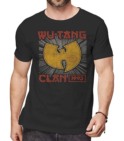Amazon.com: Wu-Tang Clan T Shirt Katana Logo Official Unisex Black
