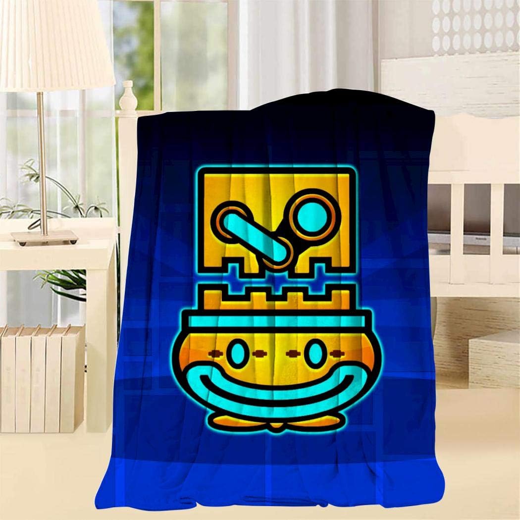 Geom-et-ry Artwork Soft Blanket Fleece Throw Fuzzy Lightweight Cozy Plush Bedding Couch Home