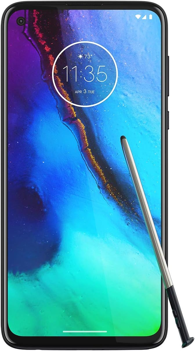Moto G Stylus | Unlocked | Made for US by Motorola | 4/128GB | 48MP Camera | 2020 | Indigo