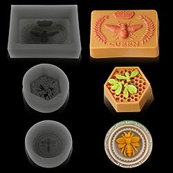 【More Styles Optional】 3 Pack Bee Soap Beeswax